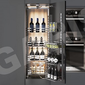 Kệ tủ đồ khô 4 tầng GARIS Inox 304 GSC445